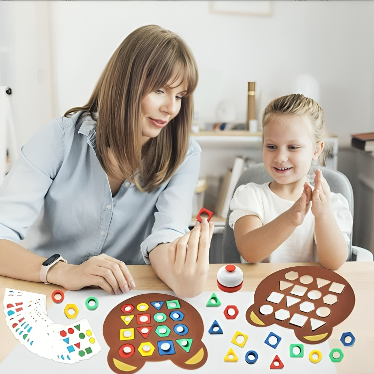 Concentration Game Colorful 32-Piece Educational