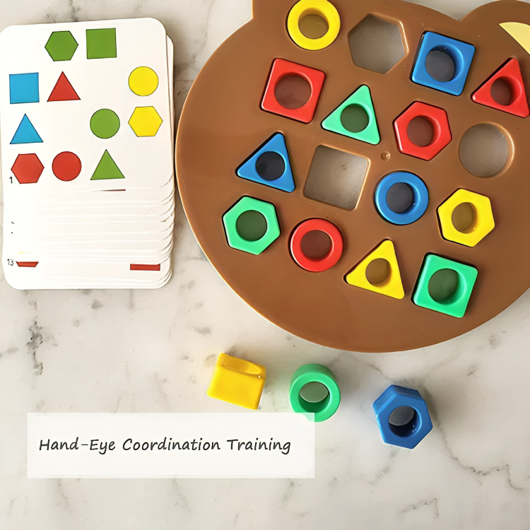 Concentration Game Colorful 32-Piece Educational