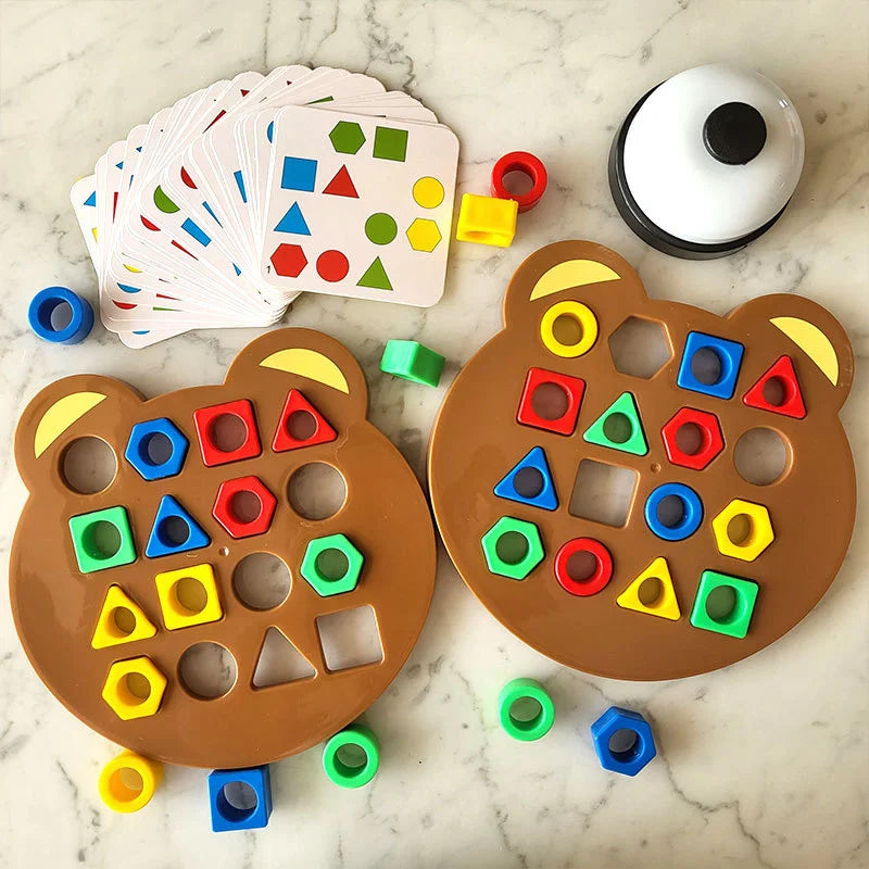 Concentration Game Colorful 32-Piece Educational