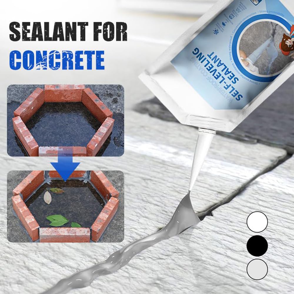 Concrete Crack Sealant Deep-Penetrating Waterproof & Flexible