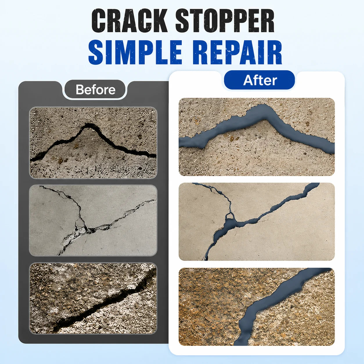 Concrete Crack Sealant Waterproof & Weatherproof High Adhesion