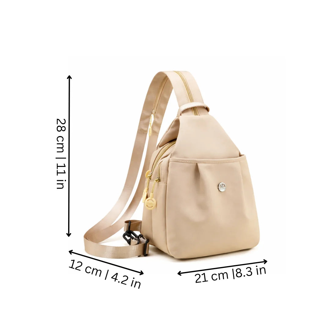 Convertible Bag 3-Way Carry Weather-Resistant Oxford Nylon