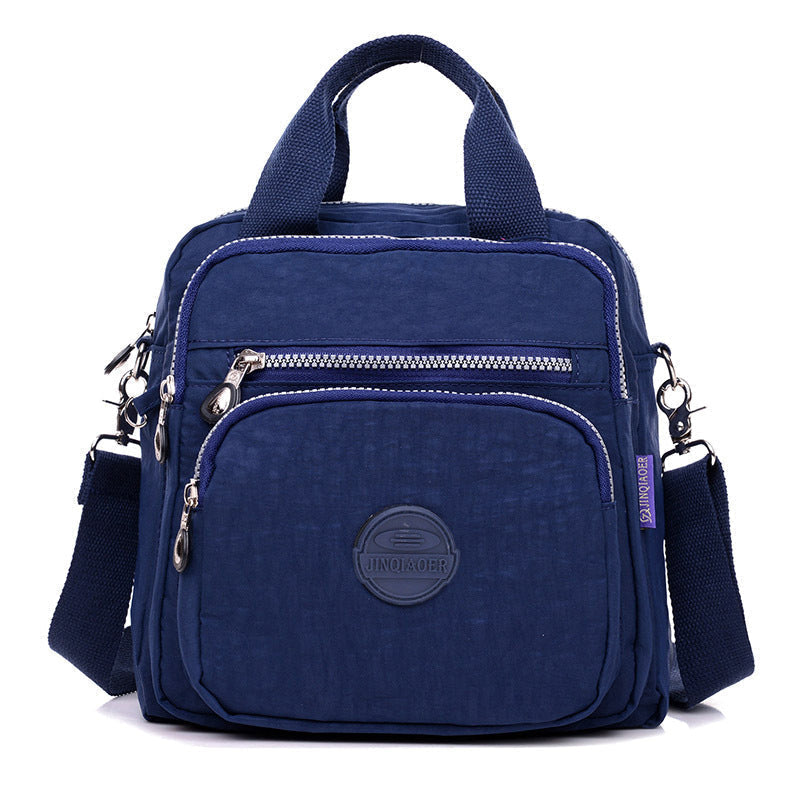 Convertible Bag 3-in-1 Handbag Shoulder Backpack Water-Resistant Nylon