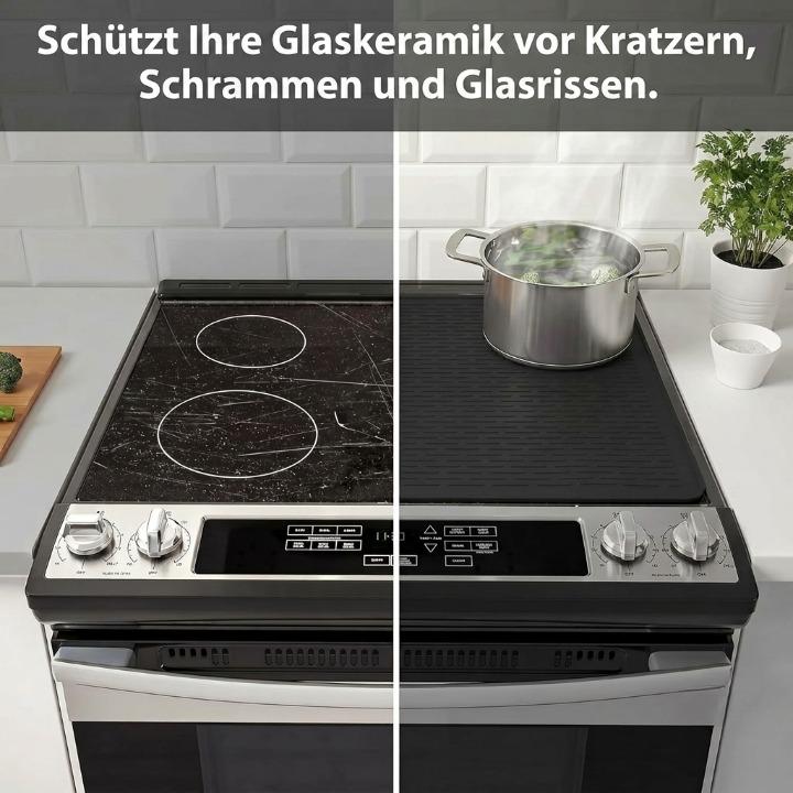 Cooktop Protector Heat-Resistant Silicone Non-Slip & Dishwasher-Safe