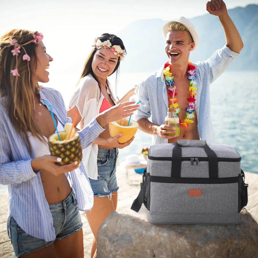 Cooler Bag 35-Liter Insulated Foldable & Removable Shoulder Strap