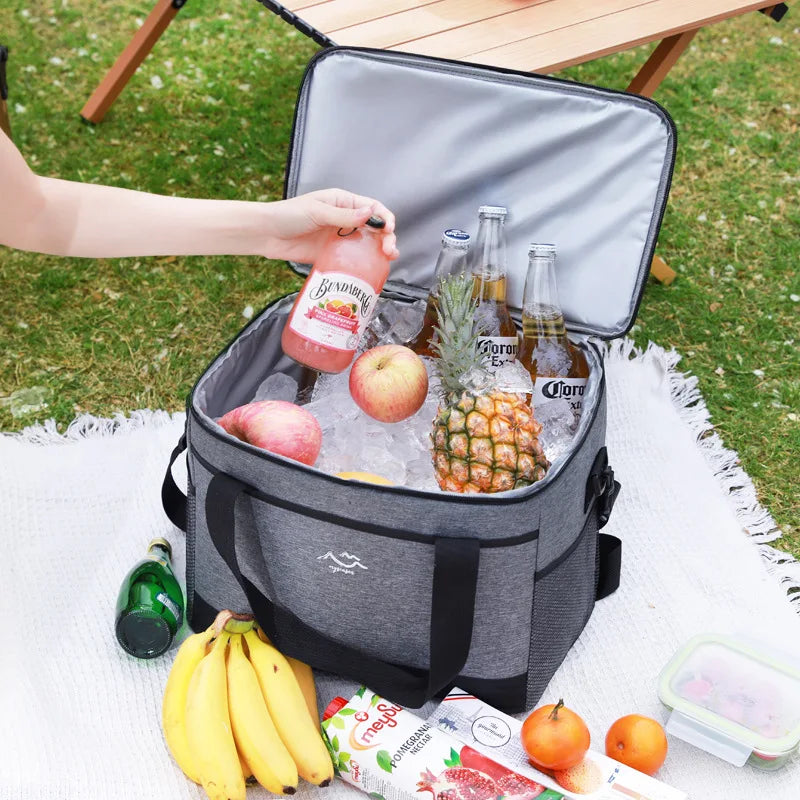 Cooler Bag Insulated Large Capacity Detachable Strap