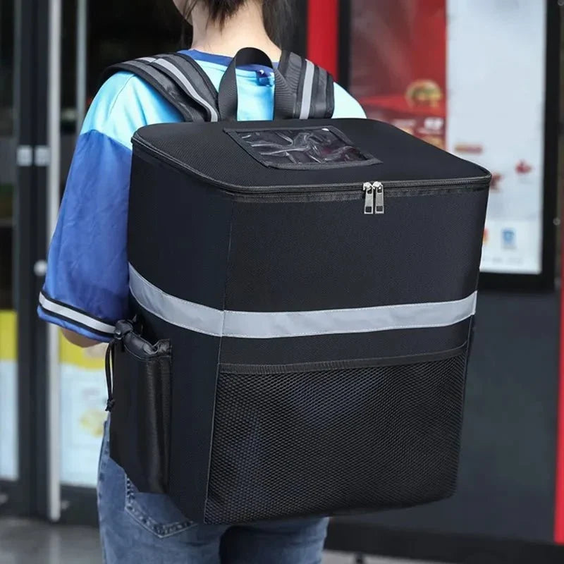 Cooler Bag Thermal Foil Lining Front & Bottle Pockets