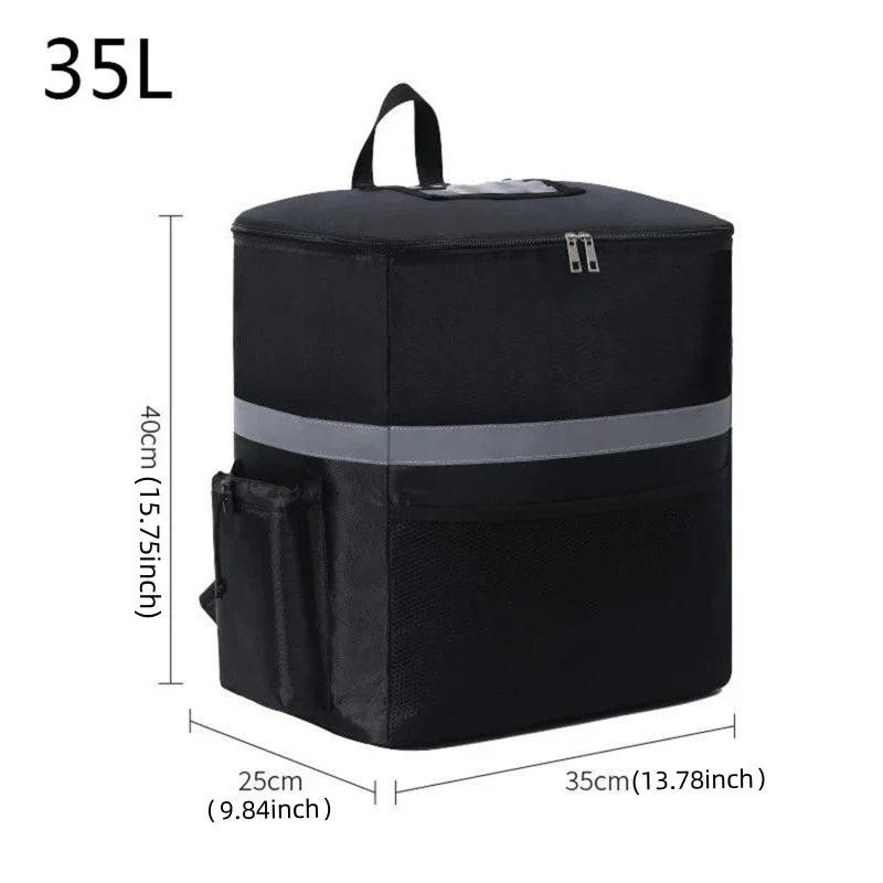 Cooler Bag Thermal Foil Lining Front & Bottle Pockets