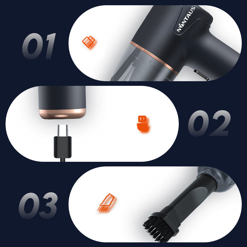 Cordless Vacuum Powerful Suction Lightweight Multi-Surface