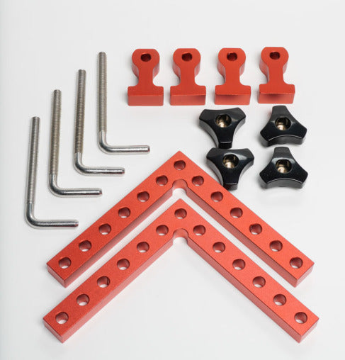 Corner Clamp Set Aluminum 90° Multi-Point Clamping