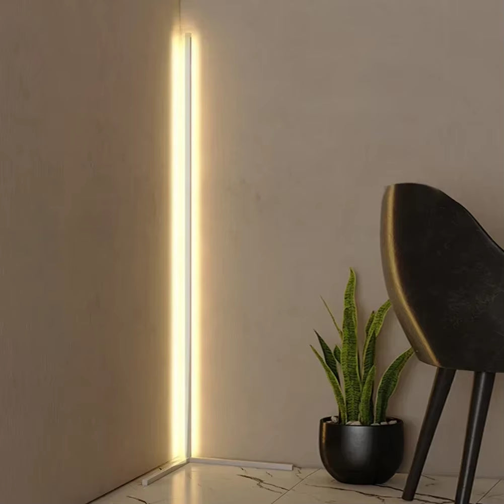 Corner Floor Lamp Dimmable LED Remote Control