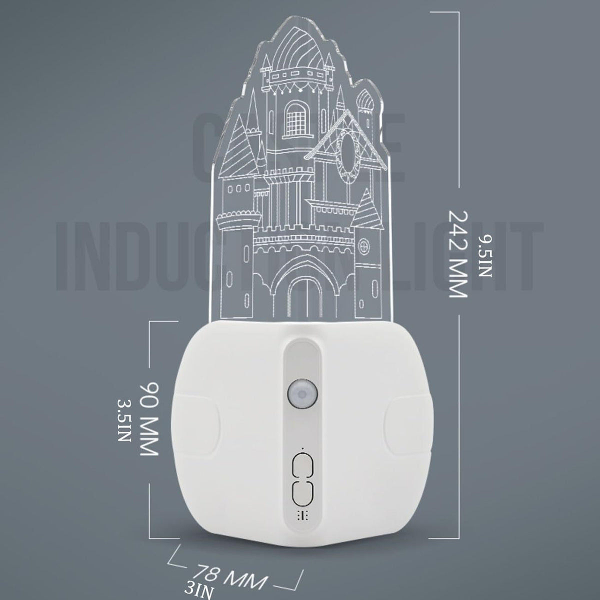 Corner Night Light Motion-Activated Magnetic Mount