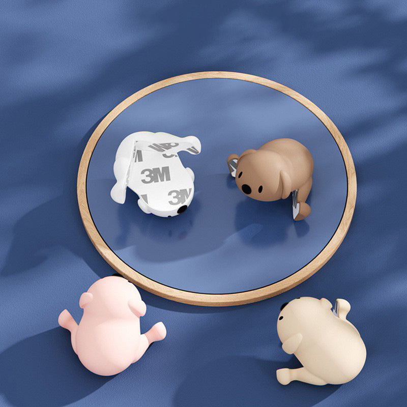Corner Protector Dog-Shaped Soft Silicone Self-Adhesive
