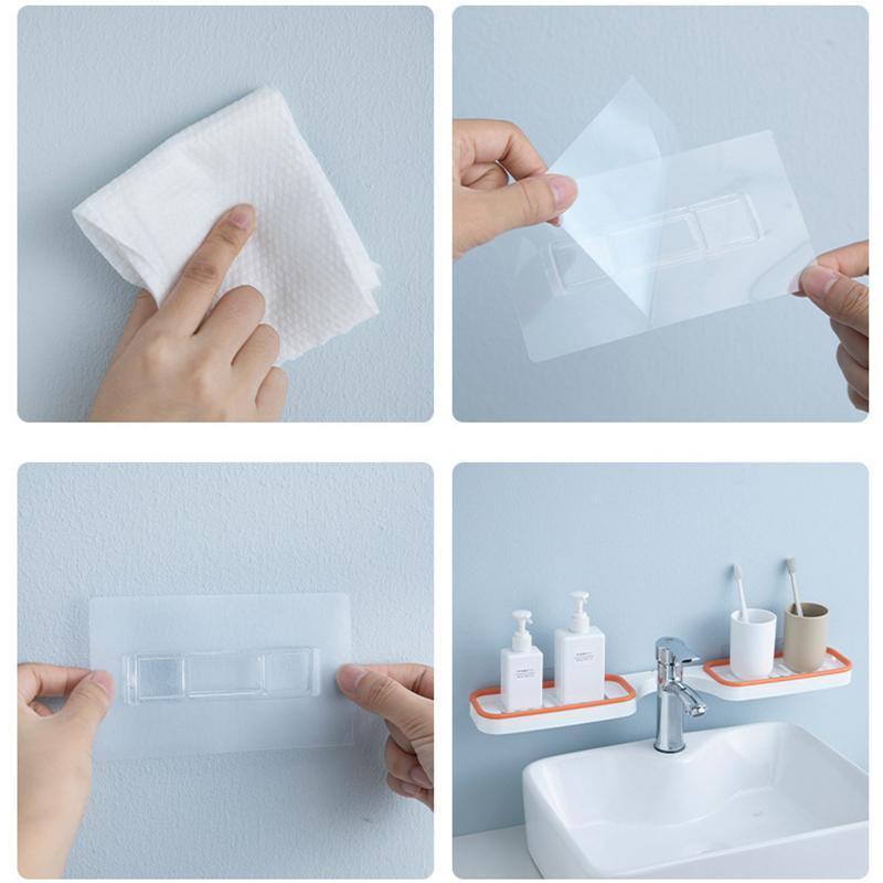 Corner Shelf 180° Rotating Tool-Free Install Drainage
