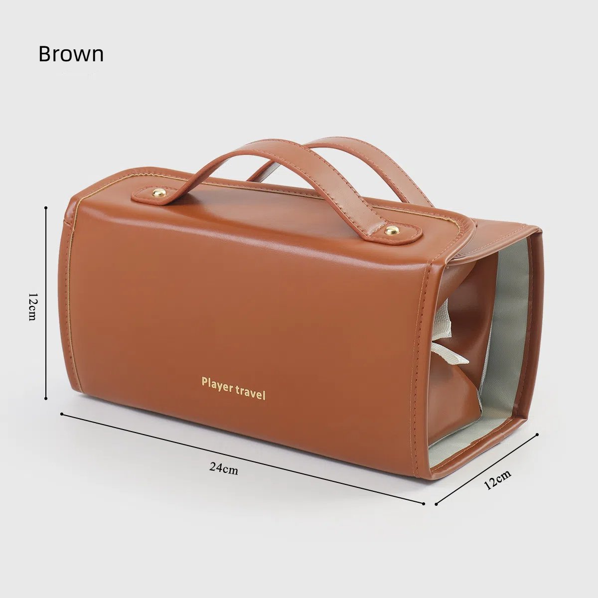 Cosmetic Organizer 4-in-1 Modular & Detachable Waterproof PU Leather