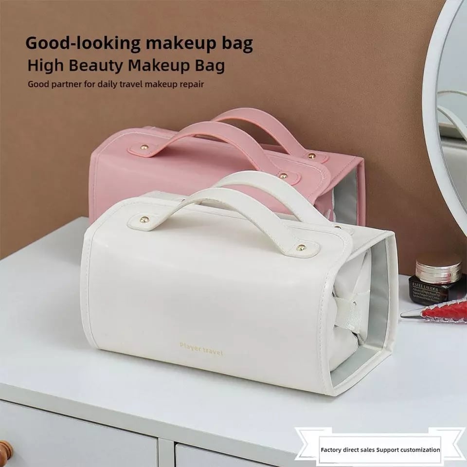 Cosmetic Organizer 4-in-1 Modular & Detachable Waterproof PU Leather