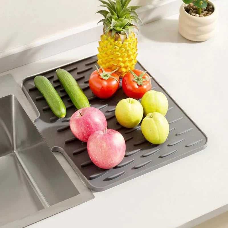 Countertop Drip Mat Inclined Drainage Heat-Resistant Silicone