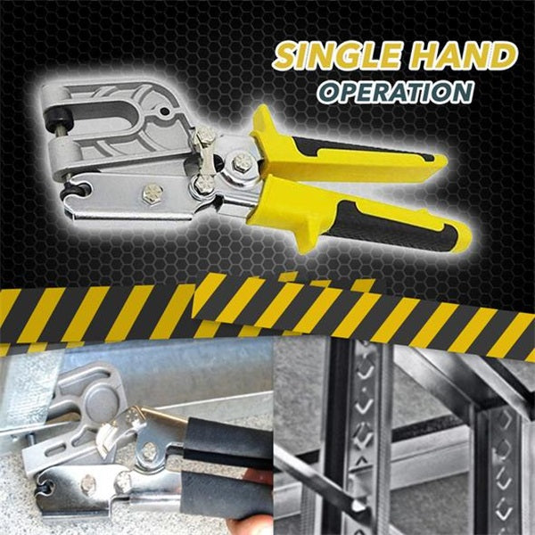 Crimp Tool Metal Studs One-Handed Aluminum & Stainless Steel