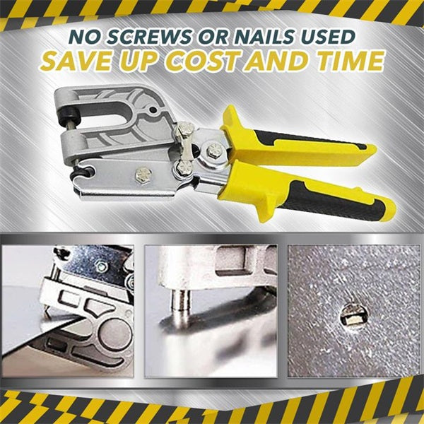 Crimp Tool Metal Studs One-Handed Aluminum & Stainless Steel