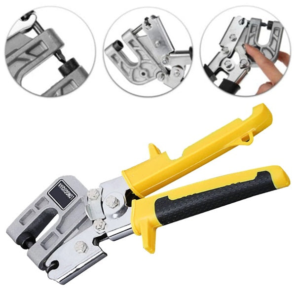 Crimp Tool Metal Studs One-Handed Aluminum & Stainless Steel