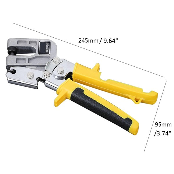 Crimp Tool Metal Studs One-Handed Aluminum & Stainless Steel