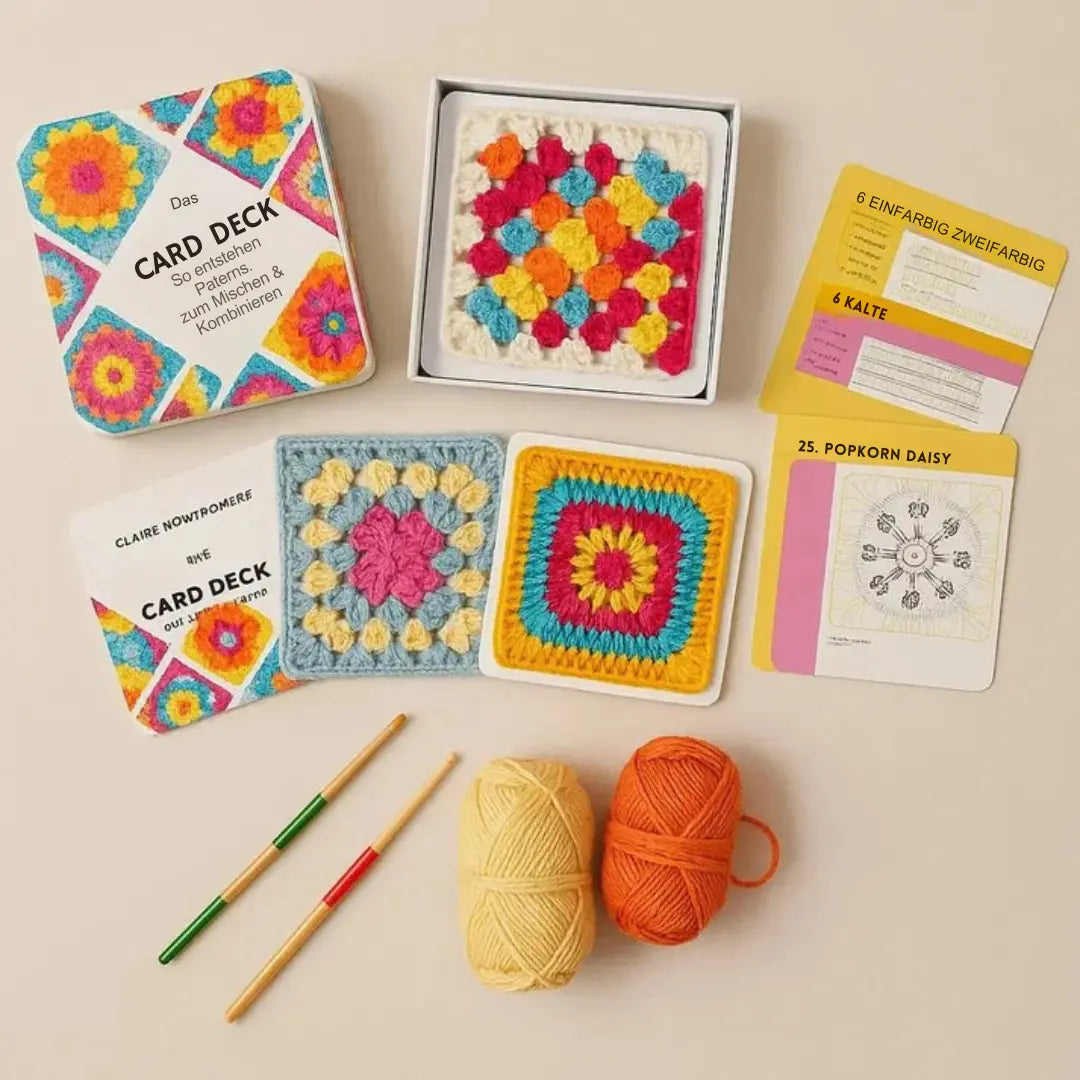 Crochet Card Set 50 Patterns & Step-By-Step Guide