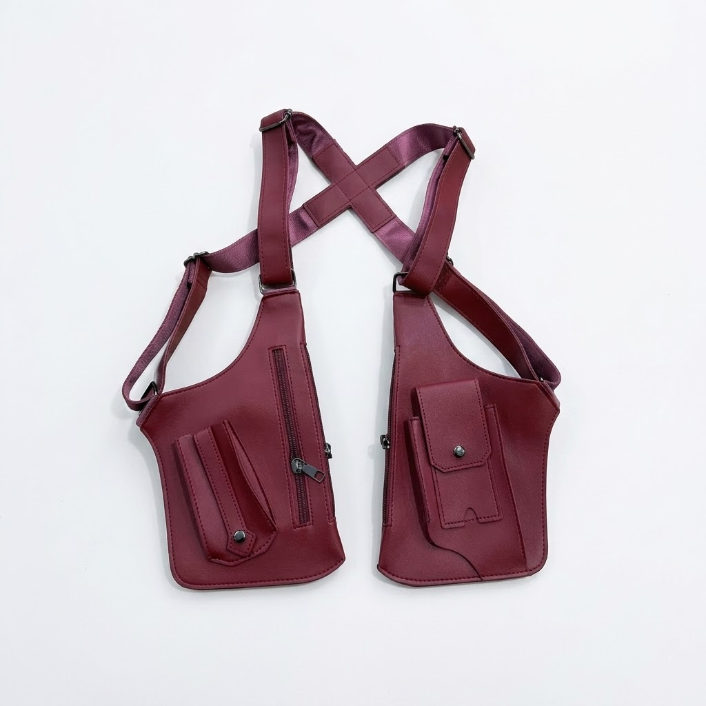 Crossbody Bag Adjustable Strap & Multiple Pockets