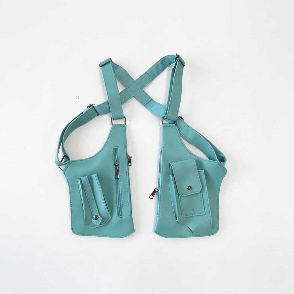 Crossbody Bag Adjustable Strap & Multiple Pockets
