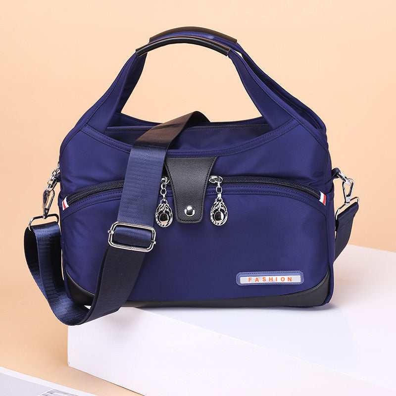 Crossbody Bag Anti-Theft Water-Repellent Nylon Multiple Pockets