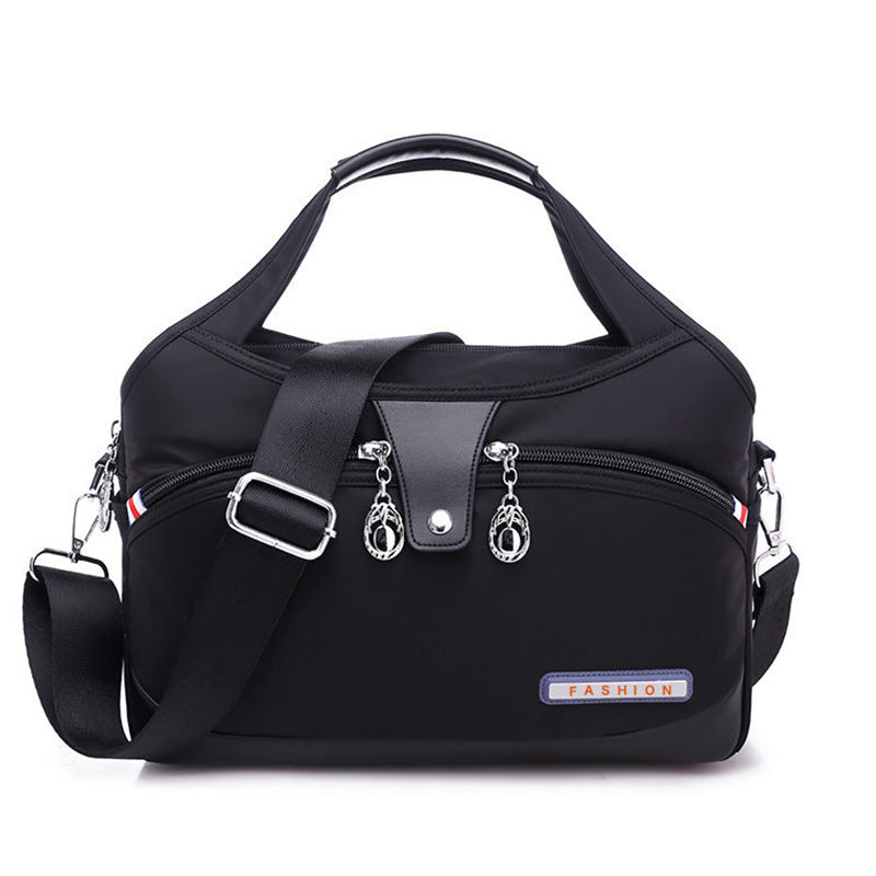 Crossbody Bag Anti-Theft Water-Repellent Nylon Multiple Pockets