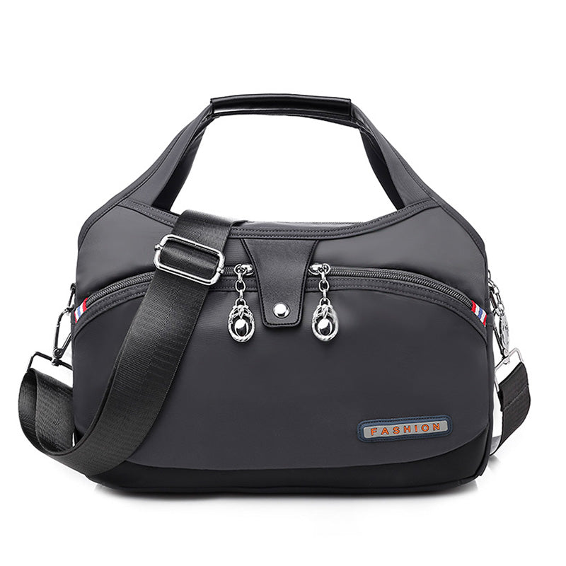Crossbody Bag Anti-Theft Water-Repellent Nylon Multiple Pockets