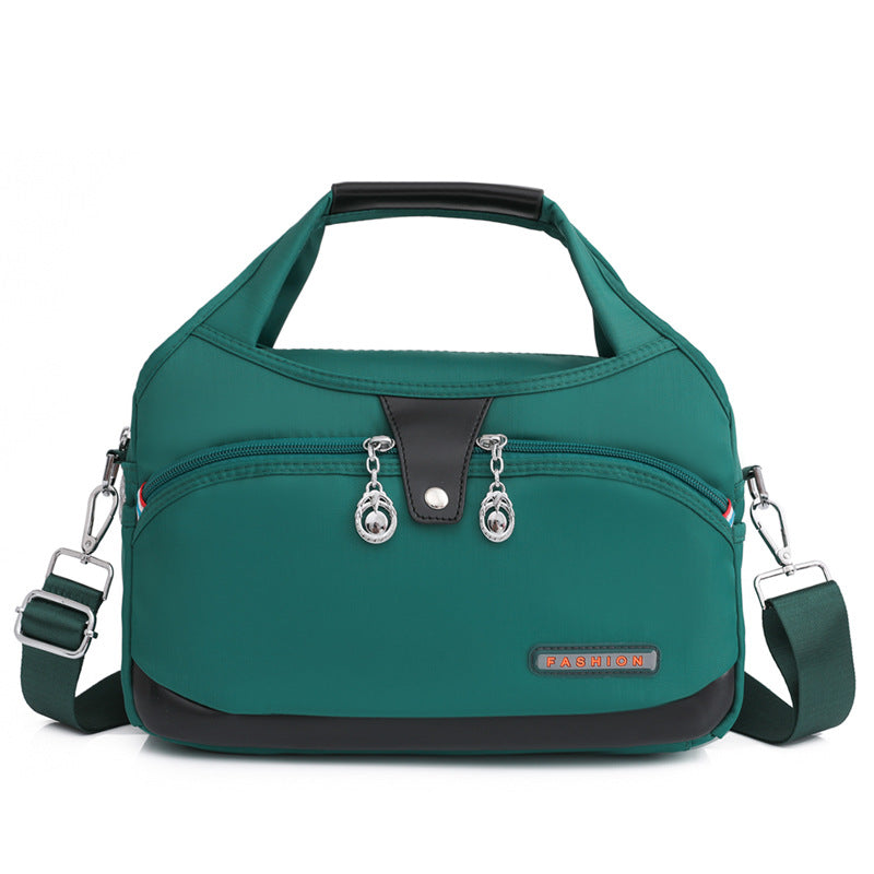 Crossbody Bag Anti-Theft Water-Repellent Nylon Multiple Pockets