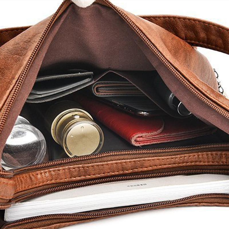 Crossbody Bag Convertible 3-in-1 Waterproof Multiple Pockets