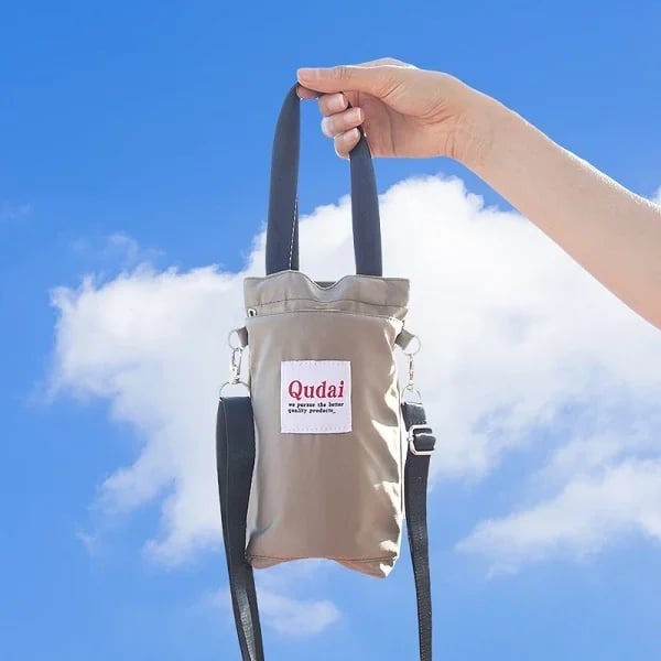 Crossbody Bag Dual Carry Universal Drink Holder