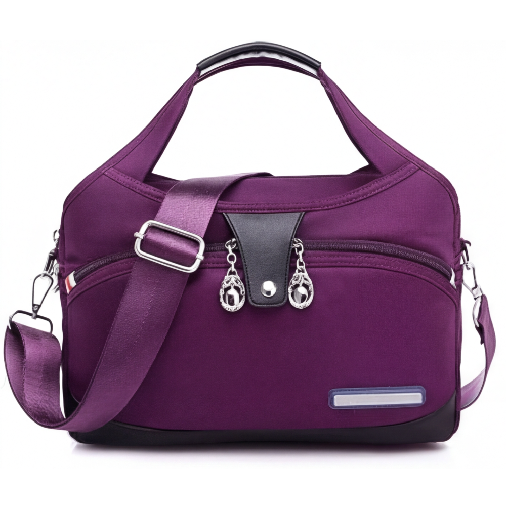 Crossbody Bag Hidden Anti-Theft Pocket & Water-Repellent