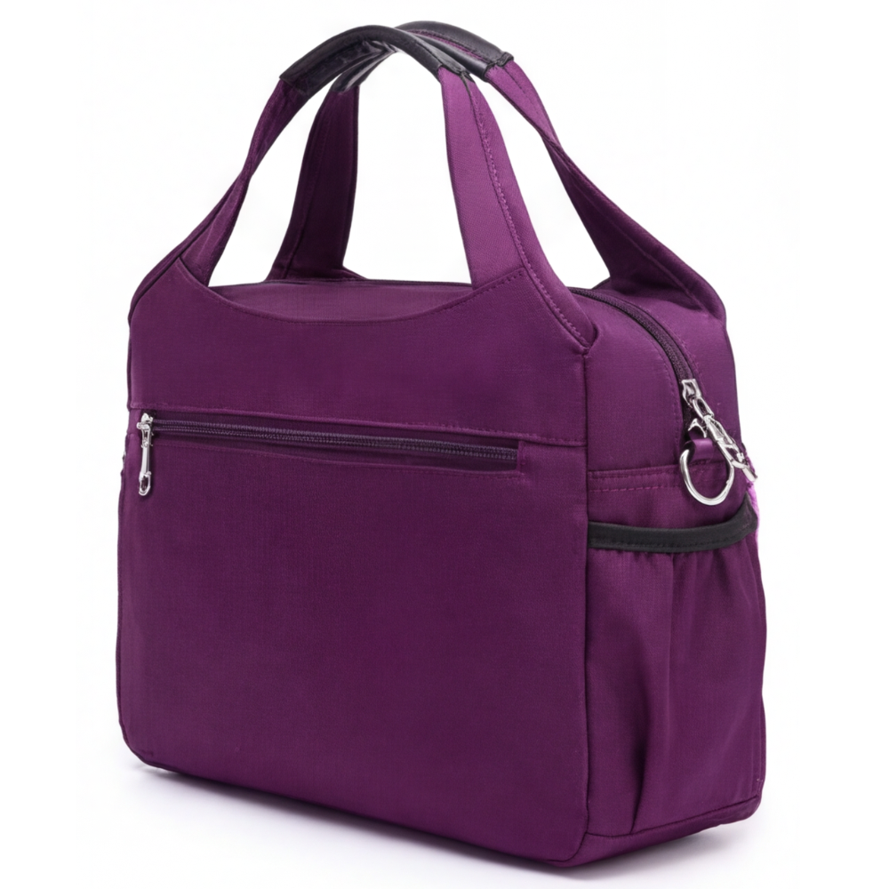 Crossbody Bag Hidden Anti-Theft Pocket & Water-Repellent