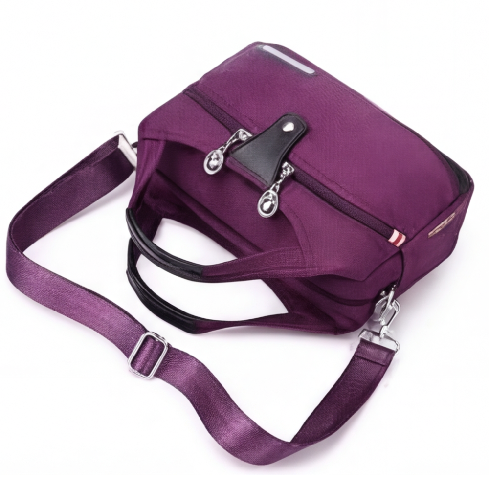 Crossbody Bag Hidden Anti-Theft Pocket & Water-Repellent