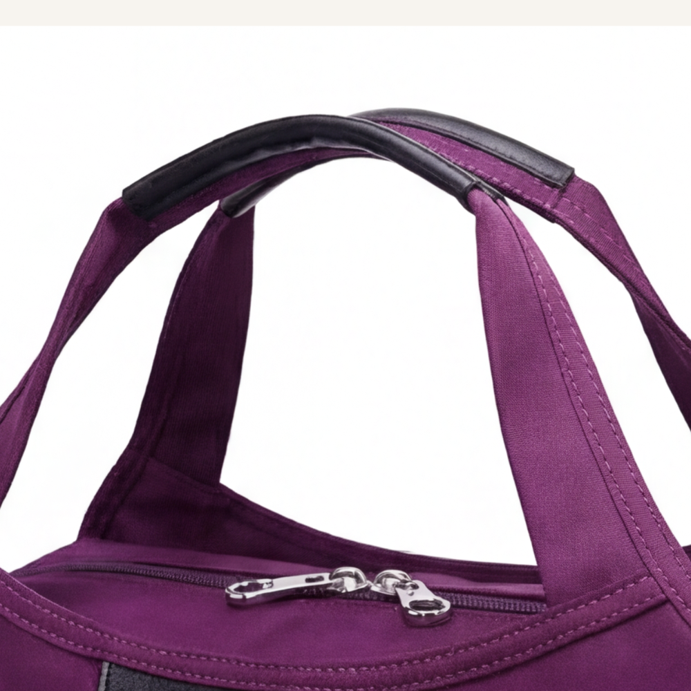 Crossbody Bag Hidden Anti-Theft Pocket & Water-Repellent