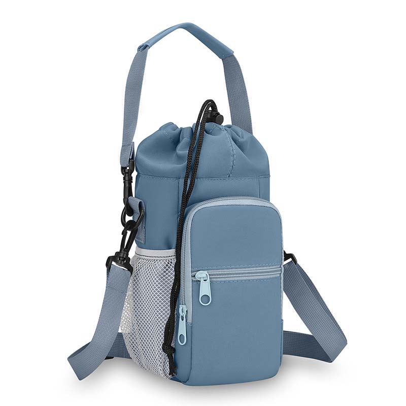 Crossbody Bag Insulated Thermal Lining & Waterproof Nylon Adjustable Strap