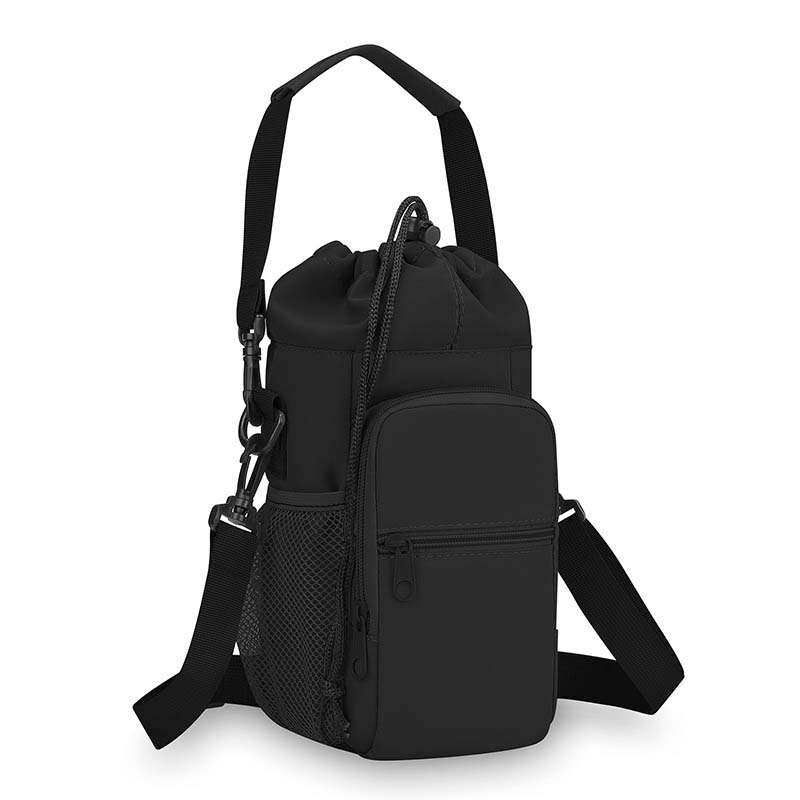 Crossbody Bag Insulated Thermal Lining & Waterproof Nylon Adjustable Strap