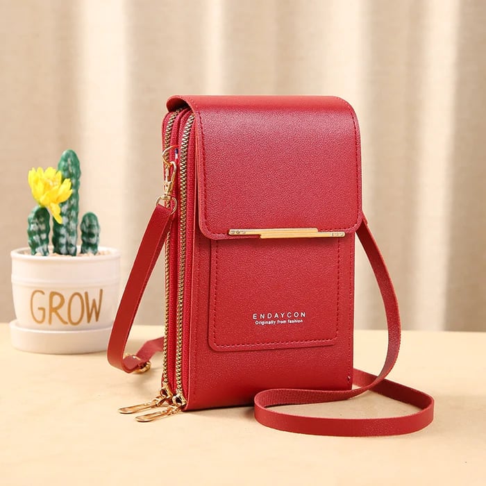 Crossbody Bag Touchscreen Phone Pocket Anti-Theft
