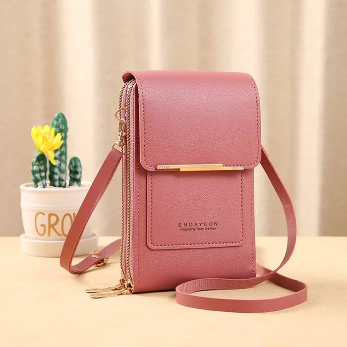 Crossbody Bag Touchscreen Phone Pocket Anti-Theft