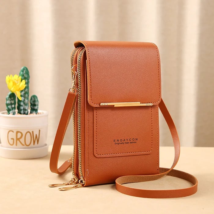 Crossbody Bag Touchscreen Phone Pocket Anti-Theft
