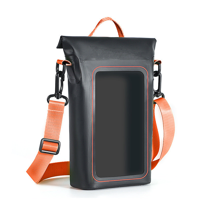 Crossbody Bag Waterproof Transparent Window & Adjustable Padded Strap