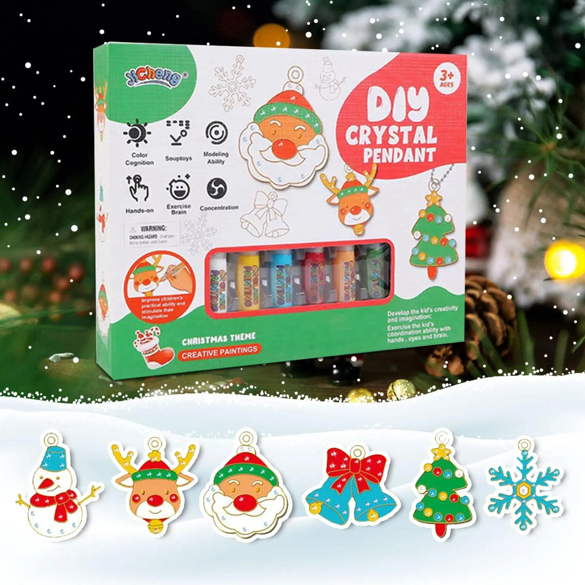 Crystal Pendant Kit Non-Toxic Silicone Complete Set