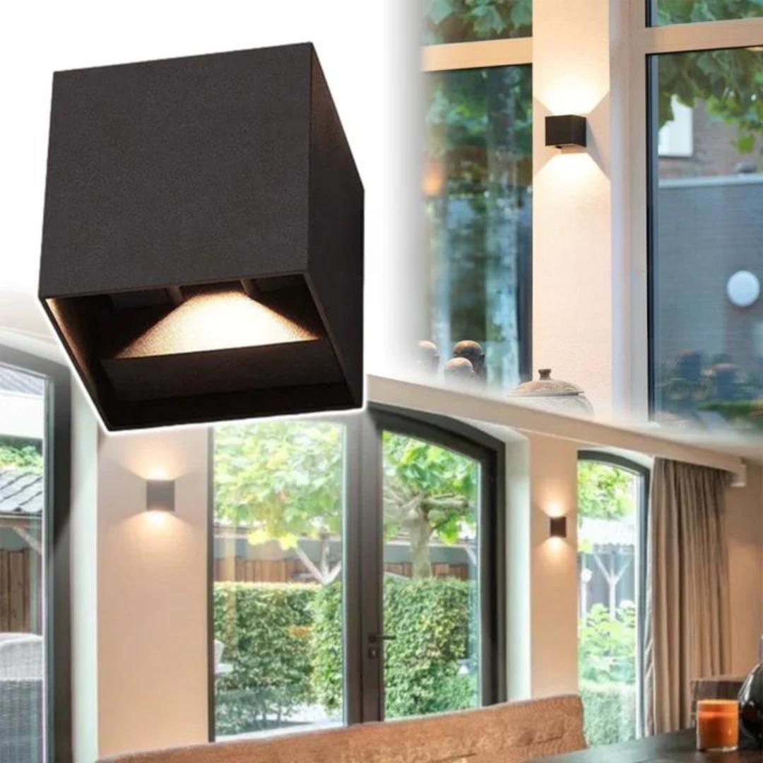 Cube Wall Light Battery Powered Motion Sensor USB Rechargeable