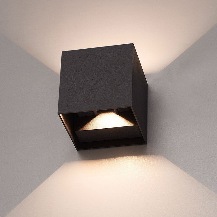 Cube Wall Light Battery Powered Motion Sensor USB Rechargeable