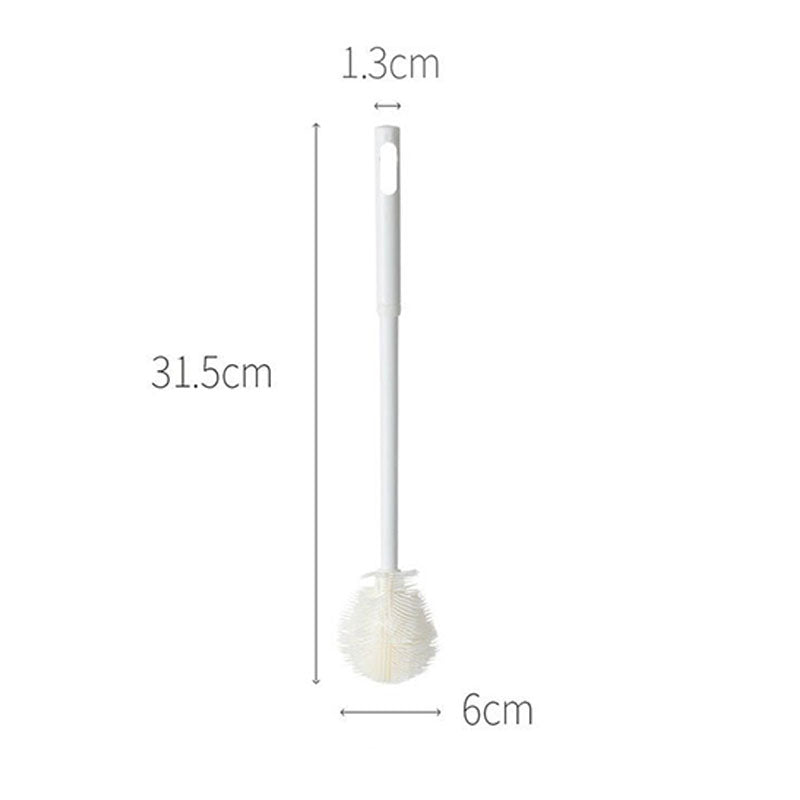 Cup & Mug Brush Long Handle Soft Silicone Bristles