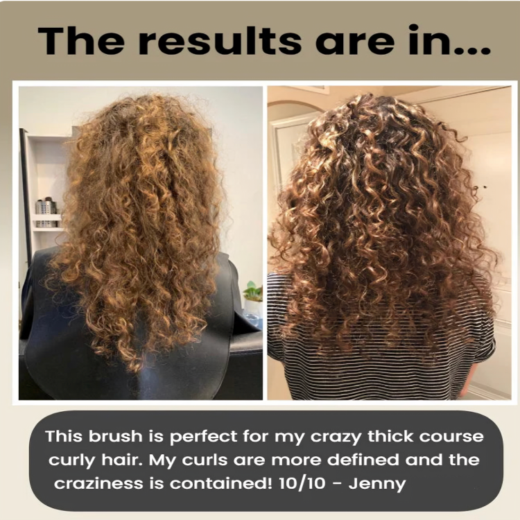 Curl-Defining Brush Side-Edge Vegan Bristles