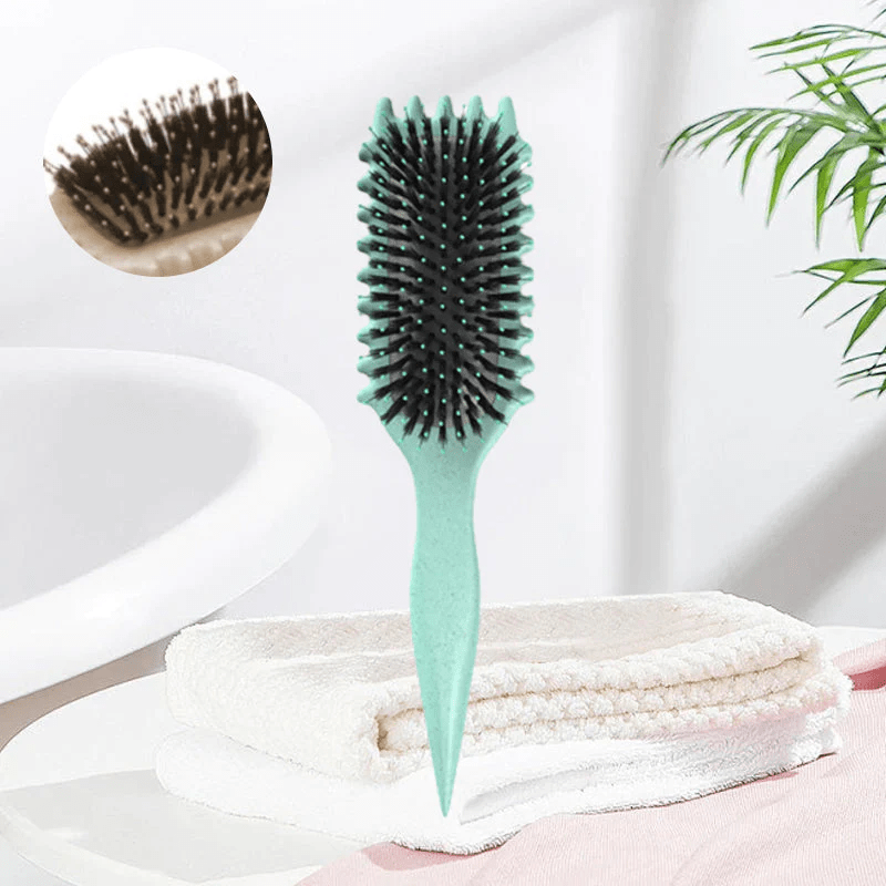 Curl-Defining Hairbrush 3-in-1 Ventilated Heat-Resistant